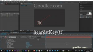 Выражения. Метод nearestKey After Effects
