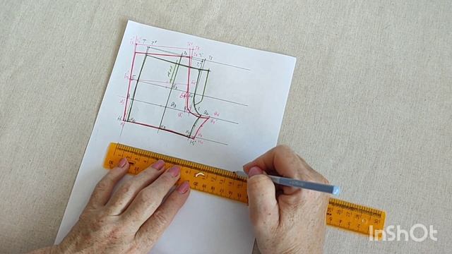 Шьем летний костюм Бохо,урок3: Построение шорт,часть 3 смотреть онлайн