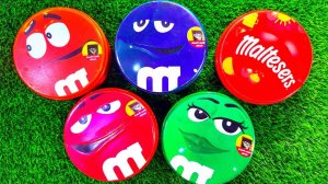 Мультики для детей. Распаковка ярких M&M's и Maltesers. Сладкие мультики для малышей.