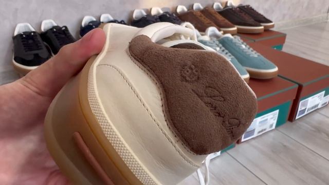 ОБЗОР! Кеды мужские Loro Piana Tennis Walk ОРИГИНАЛЬНОГО качества 1:1! смотреть онлайн