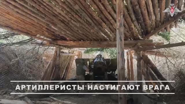 Боевая работа артиллерии морской пехоты ГрВ «Север»