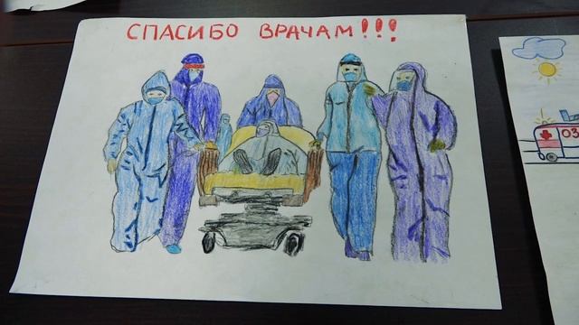 Татьяна Мачискене о рисунках для врачей