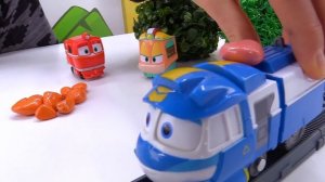 Детский сад Капуки Кануки: 2 смена - Роботы поезда в садике