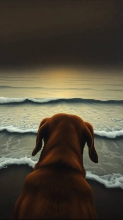 Рассвет. Море. Пёс. Блоха. Философия.