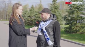 Интервью с фанатами! Наши зрители перед матчем Зенит - Пари НН о ходе чемпионата и возвращении пива.