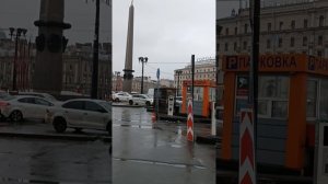 Московский вокзал и площадь Восстания в городе Санкт-Петербург!