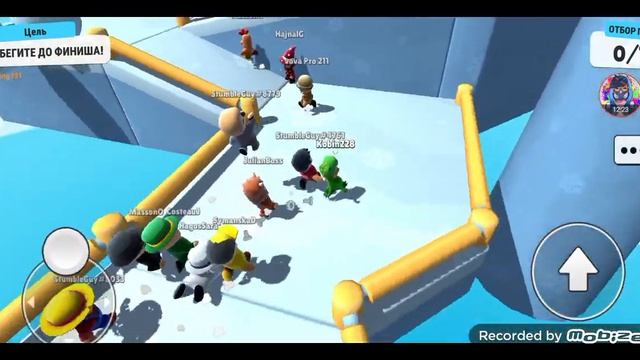 Играем stumble guys c Krey смотреть онлайн