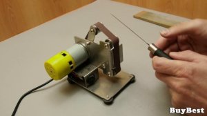 Как заточить нож как бритву бюджетным мини гриндером ?