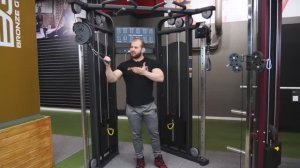 BRONZE GYM BW-1017 — Обзор двойной регулируемой тяги