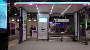 Стенд компании «ДиМедиа» на выставке ЭлектроТранс-2025.