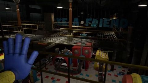 Играю в poppy playtime на PlayStation 4