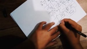 Первый рисунок. Скейч