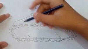 Как нарисовать лтрактор из мультика про танки Геранда