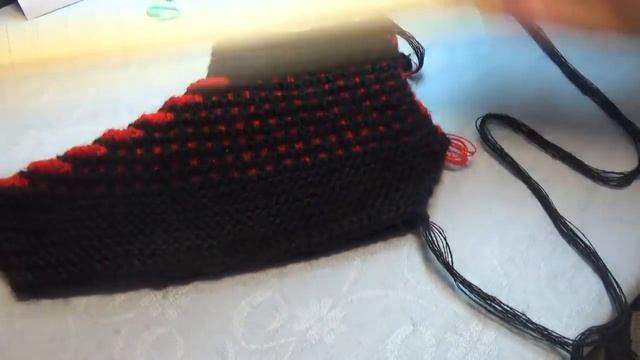 Вязание спицами тапочки следки