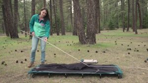 Therm-a-Rest Cot Tent Setup Instructions