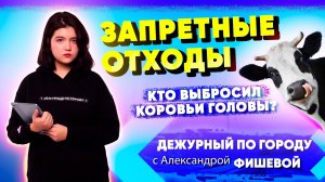 Запретные отходы. Кто выбросил коровьи головы? | ДПГ. Неделя