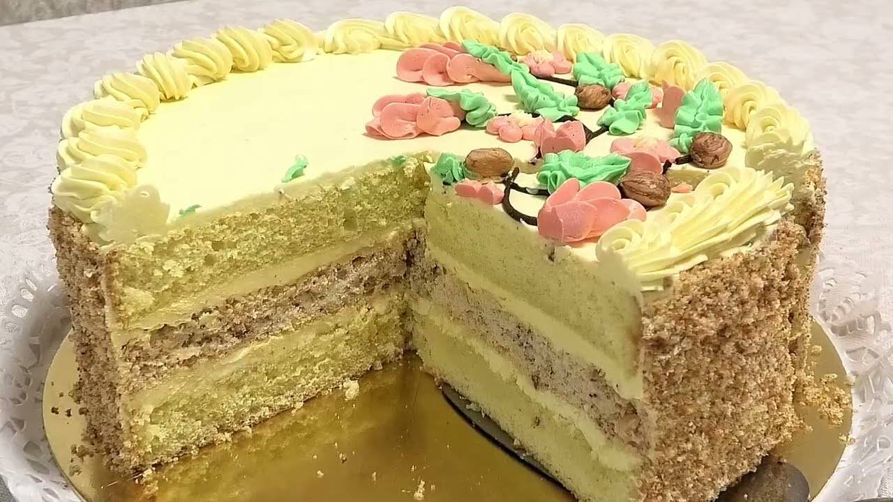 Торт ВЕТКА, коллекция советских рецептов . Торты по ГОСТу