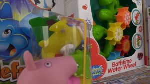 Свинка Пеппа работает продавцом. Магазин игрушек. Видео для детей.