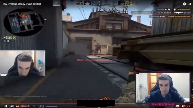 Реакция Эвелона на: How Evelone Really Play || Cs:Go смотреть онлайн