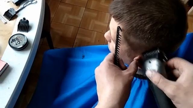 Мужская стрижка CRONIER CR-9 смотреть онлайн