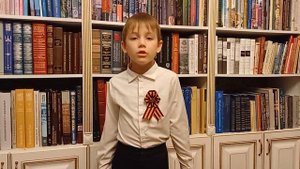 Лауреат 1 степени, Победитель районного конкурса Чтецов "Память", Леонид Чернега!