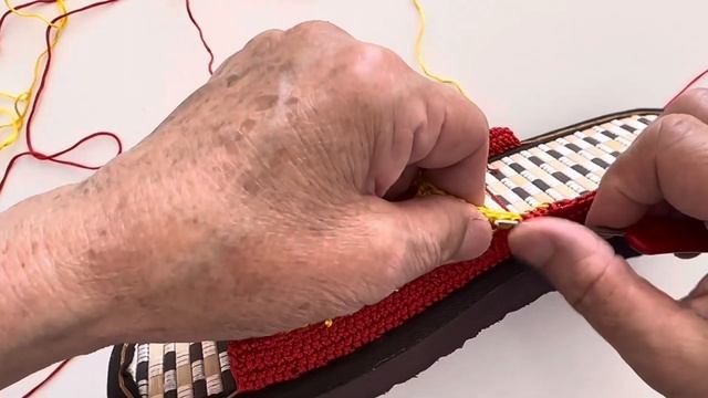 ЖАҢА ОЮ. Домашние тапочки крючком