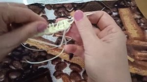 # простой узор спицами для детских штанишек.