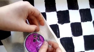 Как сделать наклейку из пергамента.