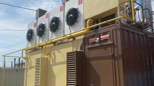 Газопоршневая установка для лесоперерабатывающего предприятия. Курган