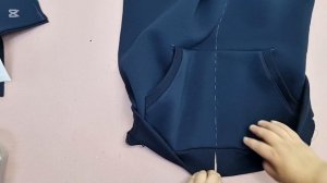 вшить молнию в толстовку легко?