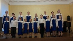 Солнышко вставало".(канон)
Литовская народная песня,русский текст А.Машистова  обработка С.Шимкуса.