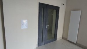 Противопожарная дверь EIWS-60. Максимальное остекление. Двупольная. ЖК "Герои" г. Волгоград