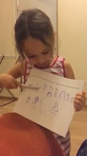 Рисуем семью смотреть онлайн