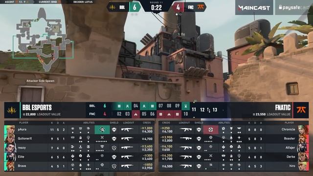 BBL vs Fnatic | Карта 2 | VALORANT Champions Tour 2024: EMEA Stage 2
