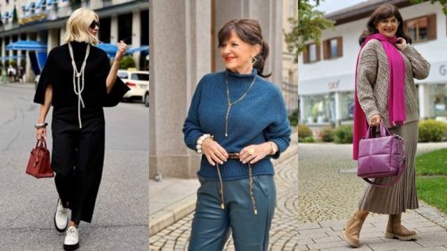 ТРИКОТАЖНАЯ ОДЕЖДА ПЛАТЬЯ ПУЛОВЕРЫ КОСТЮМЫ💕 СТИЛЬНЫ смотреть онлайн