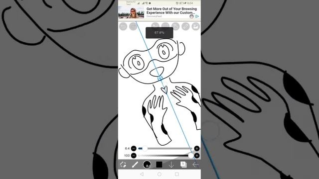 Рисунок леди баг❤️🖤 смотреть онлайн