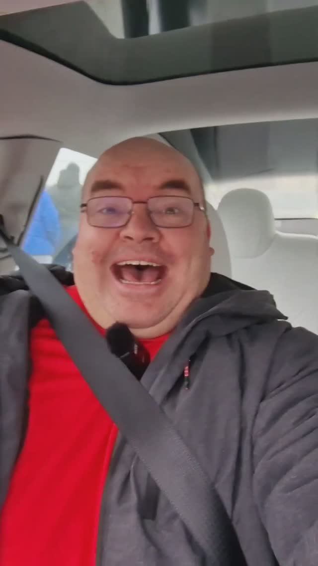 My first time in a Tesla