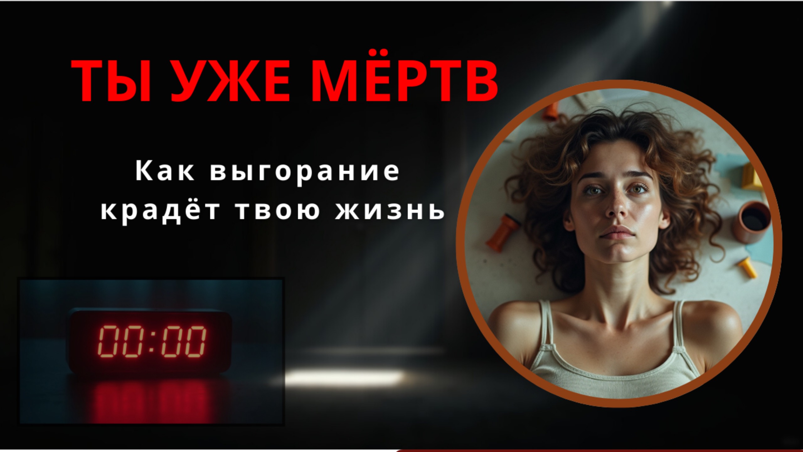 Как выгорание крадёт твою жизнь (и как это остановить)
