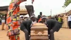 Негры несут гроб (Под музыку)