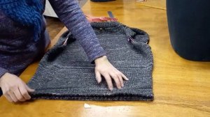 МУЖСКОЙ СВИТЕР В КРУГОВУЮ СПИЦАМИ