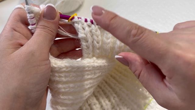 Простой способ вязания УШАНКИ. Ушанка спицами. Пышная резинка