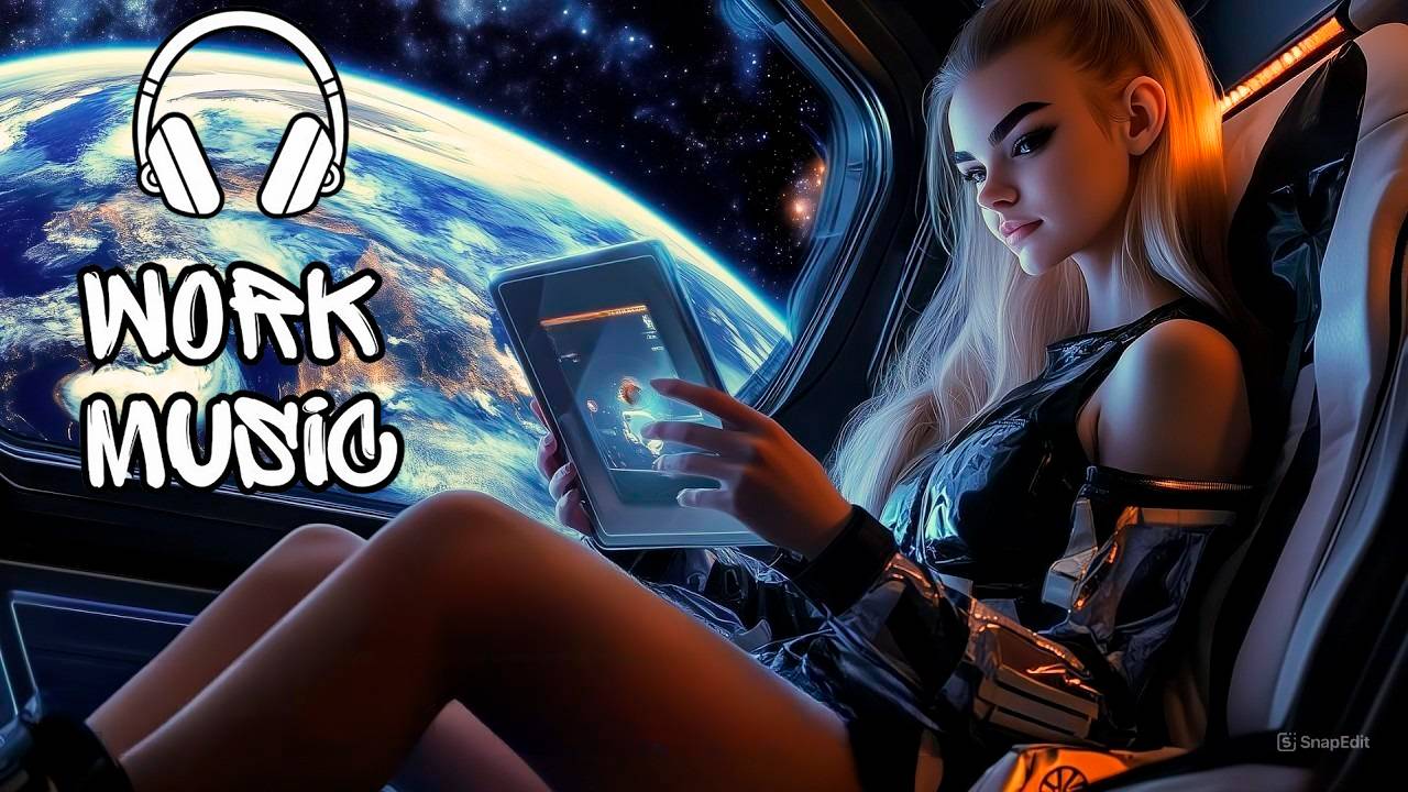 микс Future Garage и чиллстепа для глубокой концентрации и продуктивности