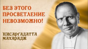 335. Самое главное условие на пути к Реализации (Просветлению). Нисаргадатта Махарадж.