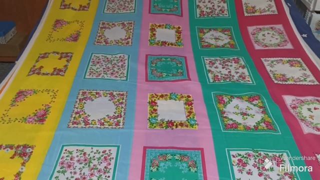 Распаковка Магнатекс. Носовые платки ситец 5 кг. смотреть онлайн