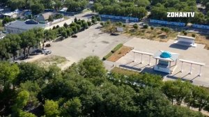 Фонтан города Уштобе - горе подрядчики 👎