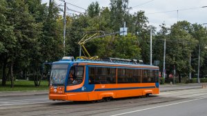 Поездка на трамвае 71-623-02 по маршруту №32 (обратное направление) - 01.04.2025. №2637