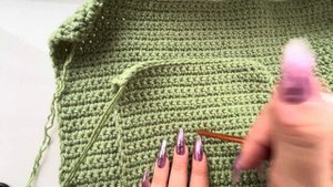 Объёмный кардиган крючком / Подробный МК