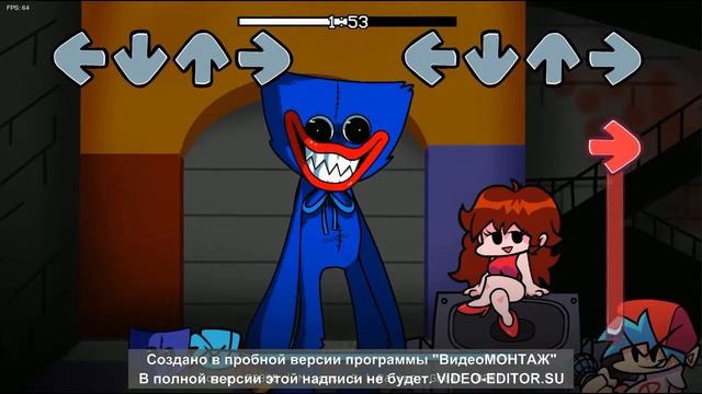 Friday Night Funkin' vs Huggy Wuggy | Poppy Play Time (Hard) |Фрайдей Найт Фанкин против Хагги Вагг смотреть онлайн