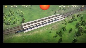 скоростной поезд разорвало на части. Игра Электрички.