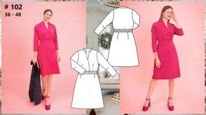 Burda 1/2024 технические рисунки Burda style журнал Бурда обзор